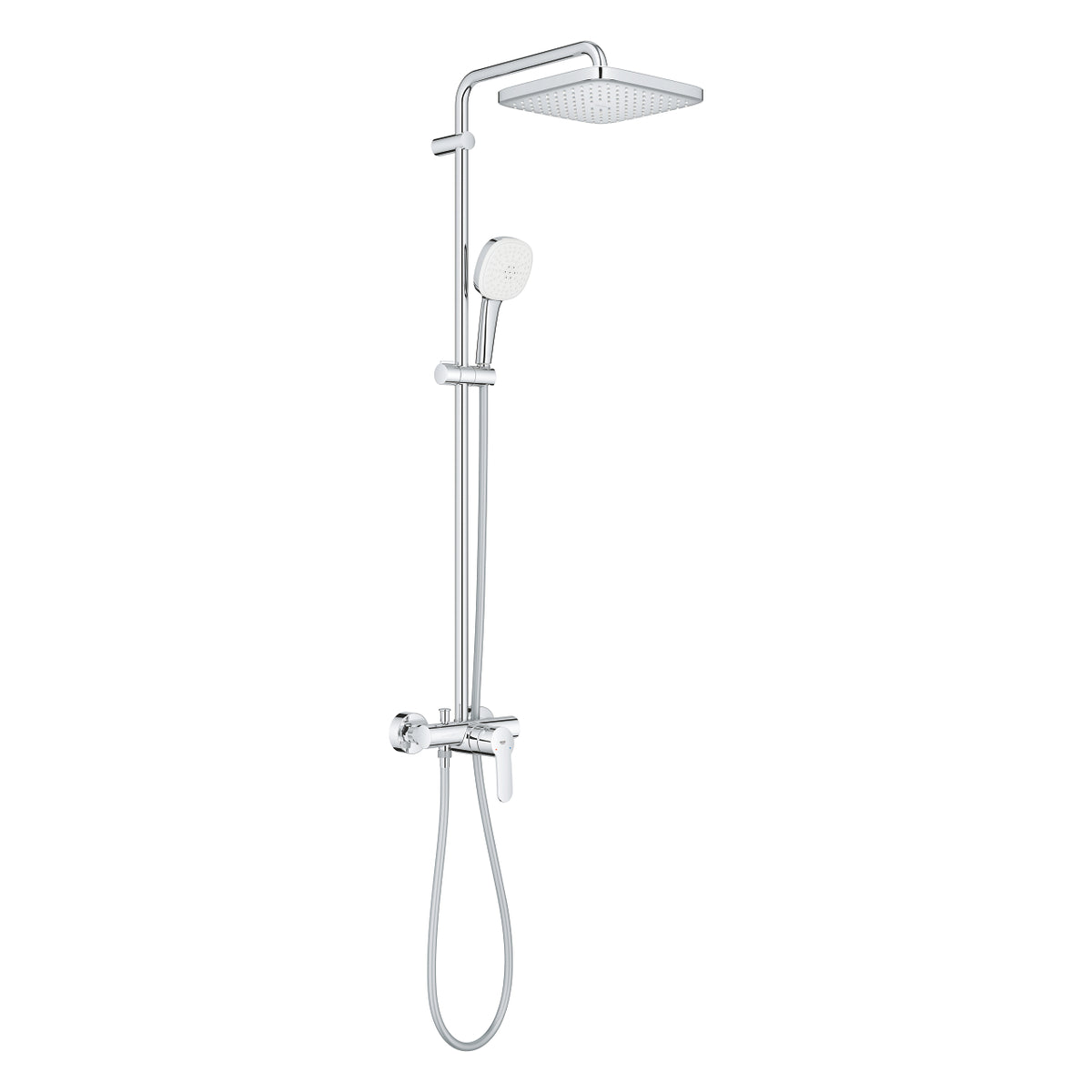 Grohe Tempesta  System 250  Cube Duvara Monte Tek Kumandalı Bataryalı Duş Sistemi - 26692001