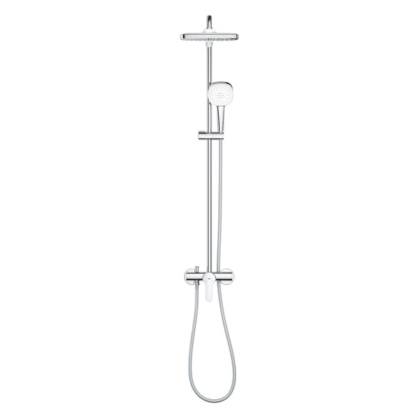 Grohe Tempesta  System 250  Cube Duvara Monte Tek Kumandalı Bataryalı Duş Sistemi - 26692001