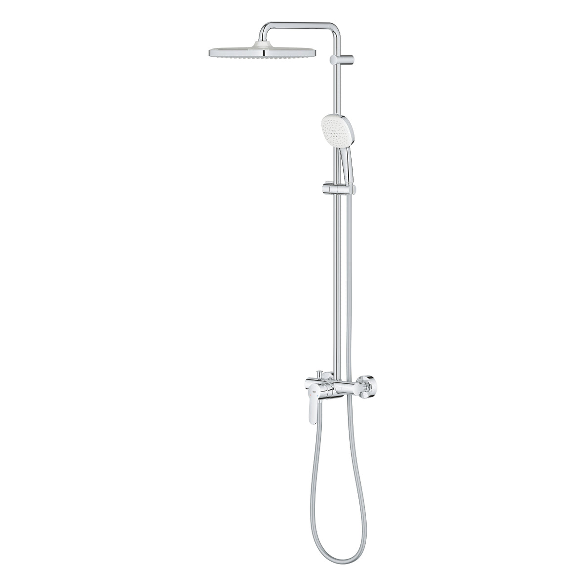 Grohe Tempesta  System 250  Cube Duvara Monte Tek Kumandalı Bataryalı Duş Sistemi - 26692001