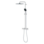 Grohe Vitalio  Comfort 250 Duvara Monte Termostatik Bataryalı Duş Sistemi - 26696001