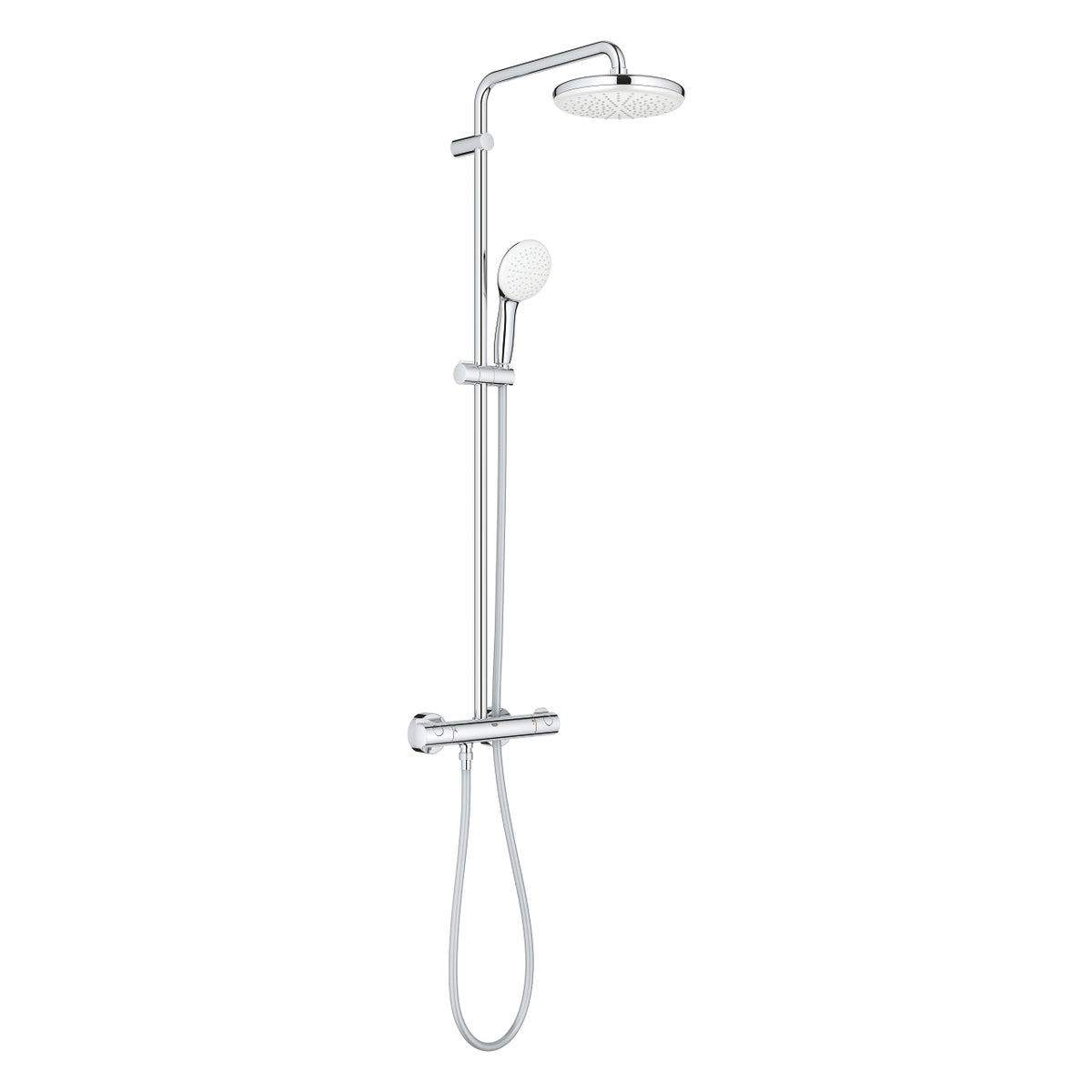 Grohe Tempesta  System 210 Duvara Monte Termostatik Bataryalı Duş Sistemi - 26811001