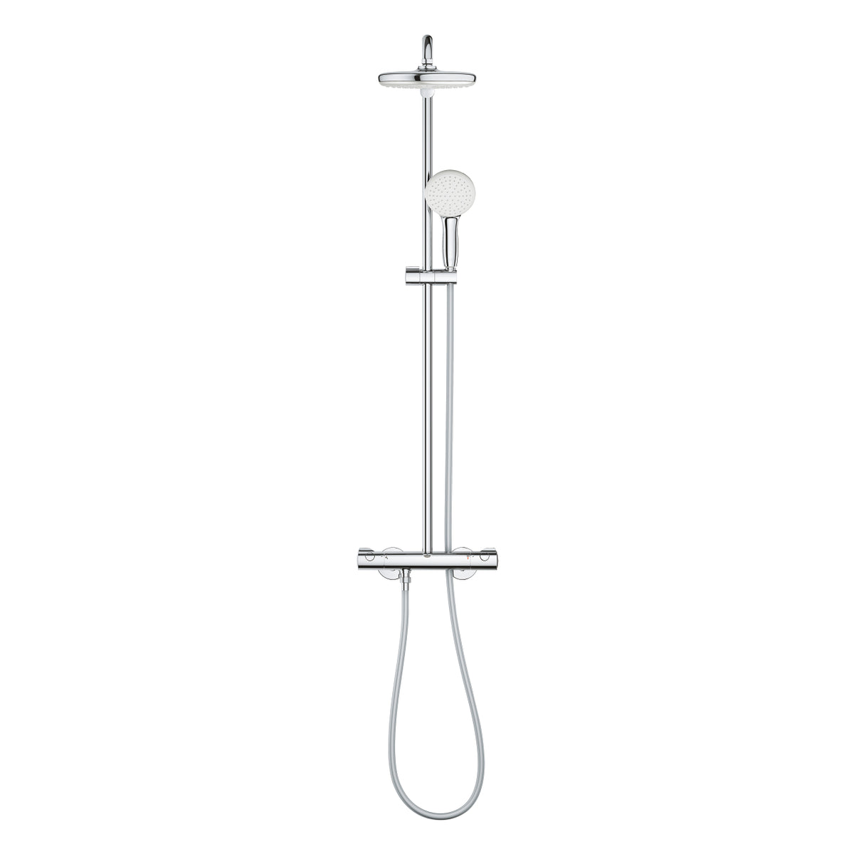 Grohe Tempesta  System 210 Duvara Monte Termostatik Bataryalı Duş Sistemi - 26811001