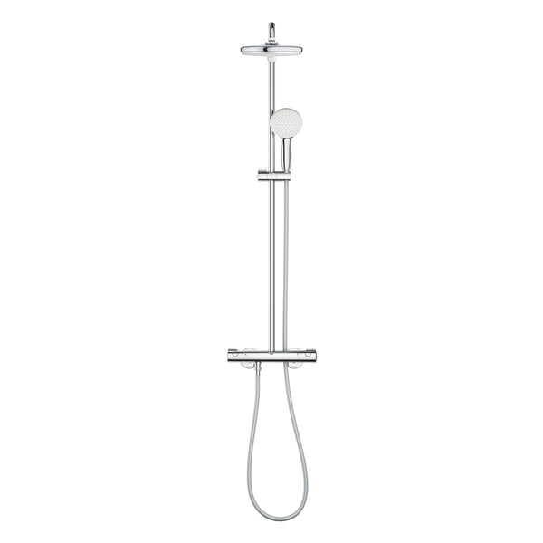 Grohe Tempesta  System 210 Duvara Monte Termostatik Bataryalı Duş Sistemi - 26811001