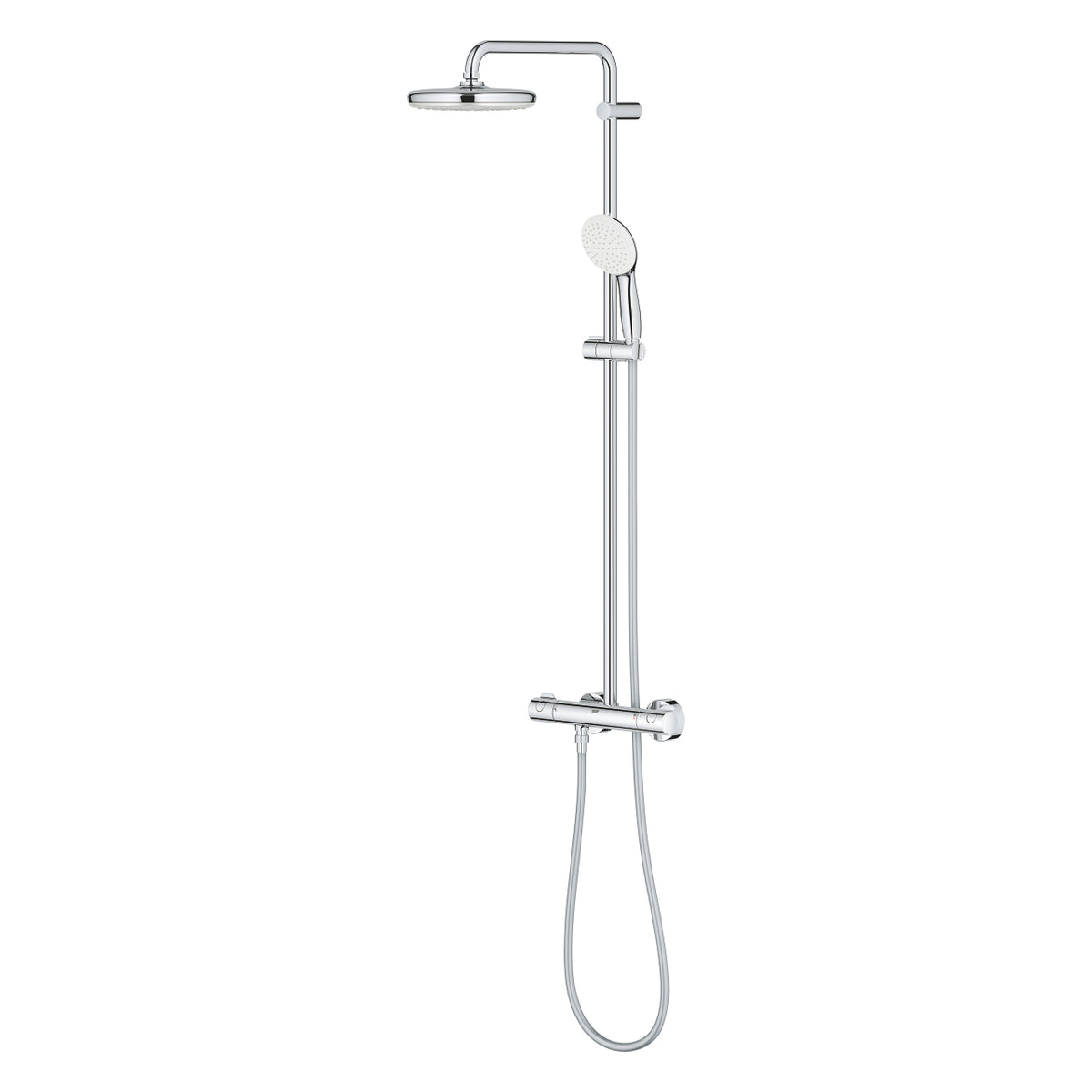 Grohe Tempesta  System 210 Duvara Monte Termostatik Bataryalı Duş Sistemi - 26811001