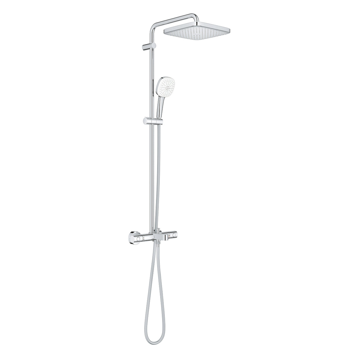 Grohe Tempesta  System 250  Cube Duvara Monte Termostatik Banyo Bataryalı Duş Sistemi - 26975001