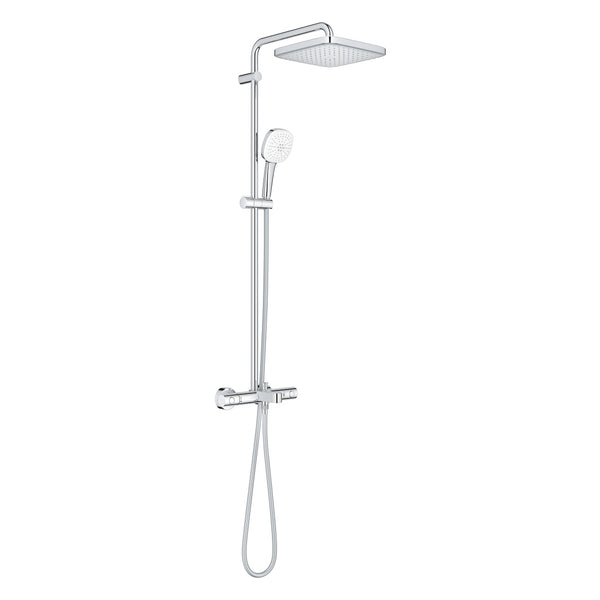 Grohe Tempesta  System 250  Cube Duvara Monte Termostatik Banyo Bataryalı Duş Sistemi - 26975001