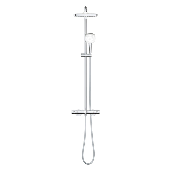 Grohe Tempesta  System 250  Cube Duvara Monte Termostatik Banyo Bataryalı Duş Sistemi - 26975001