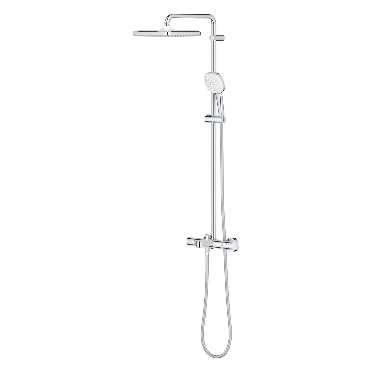 Grohe Tempesta  System 250  Cube Duvara Monte Termostatik Banyo Bataryalı Duş Sistemi - 26975001