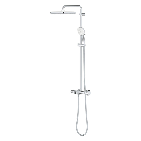Grohe Tempesta  System 250  Cube Duvara Monte Termostatik Banyo Bataryalı Duş Sistemi - 26975001