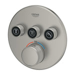 Grohe Grohtherm  Smart Control Üç Valfli Akış Kontrollü, Ankastre Termostatik Duş Bataryası - 29121MS0