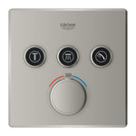 Grohe Grohtherm  Smart Control Üç Valfli Akış Kontrollü, Ankastre Termostatik Duş Bataryası - 29126MS0