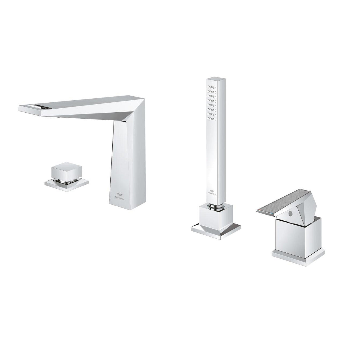Grohe Allure  Brilliant  Private  Collection Dört Delikli Küvet Bataryası - 29523000