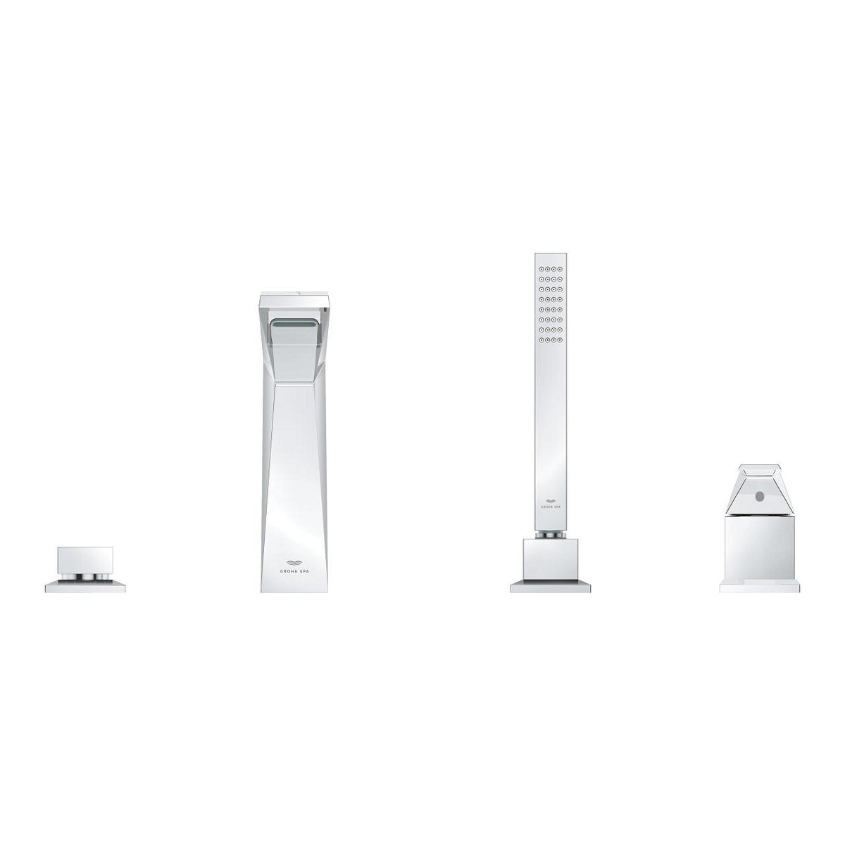 Grohe Allure  Brilliant  Private  Collection Dört Delikli Küvet Bataryası - 29525000