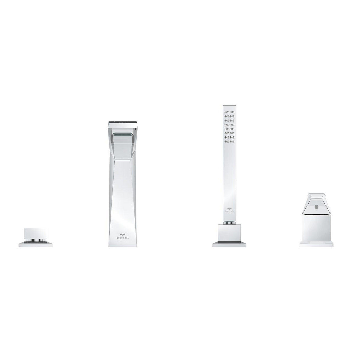 Grohe Allure  Brilliant  Private  Collection Dört Delikli Küvet Bataryası - 29527000