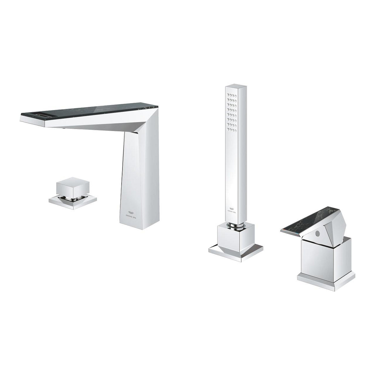 Grohe Allure  Brilliant  Private  Collection Dört Delikli Küvet Bataryası - 29527000