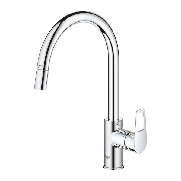 Grohe Bau Loop Tek Kumandalı Eviye Bataryası - 30543000