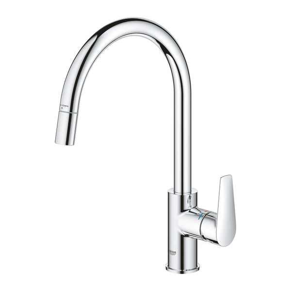 Grohe Start Edge Tek Kumandalı Eviye Bataryası - 3055000F