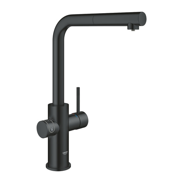 Grohe G R O H E  Blue  Home L-Spout Starter Kit With  Pull- Out Spout - 31539KS0