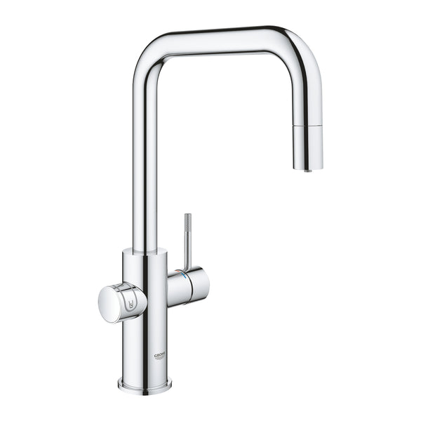 Grohe G R O H E  Blue  Home U-Spout Starter Kit With Pull-Out Mousseur - 31543000