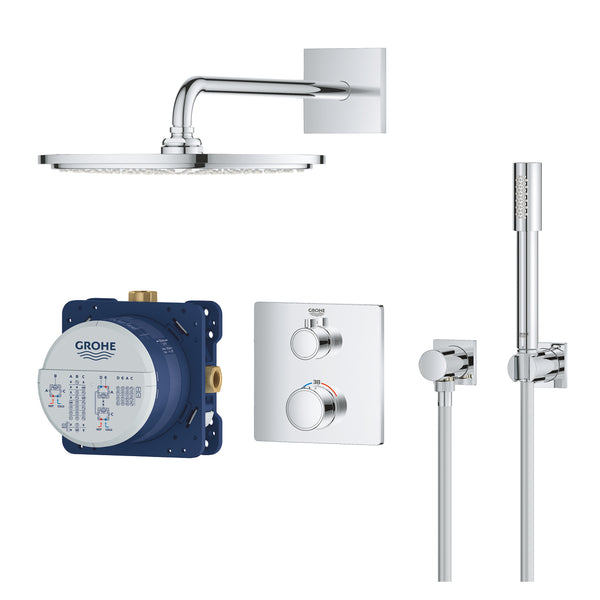 Grohe Grohtherm Rainshower  Cosmopolitan 310 Duş Seti - 34730000