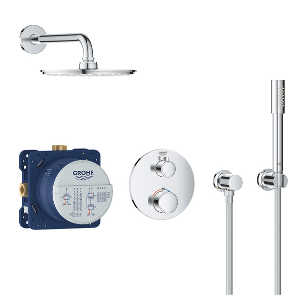 Grohe Grohtherm Rainshower  Cosmopolitan 210 Duş Seti - 34732000