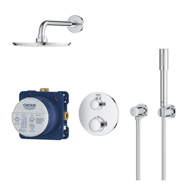 Grohe Grohtherm Rainshower  Cosmopolitan 210 Duş Seti - 34732000