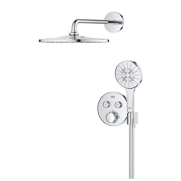 Grohe Grohtherm  Smart Control Concealed Shower System With  Rainshower  Mono 310 - 34866000