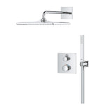 Grohe Grohtherm Concealed Shower System With  Rainshower  Mono 310  Cube - 34870000