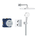 Grohe Grohtherm Concealed Shower System With  Tempesta 250  Cube - 34871000
