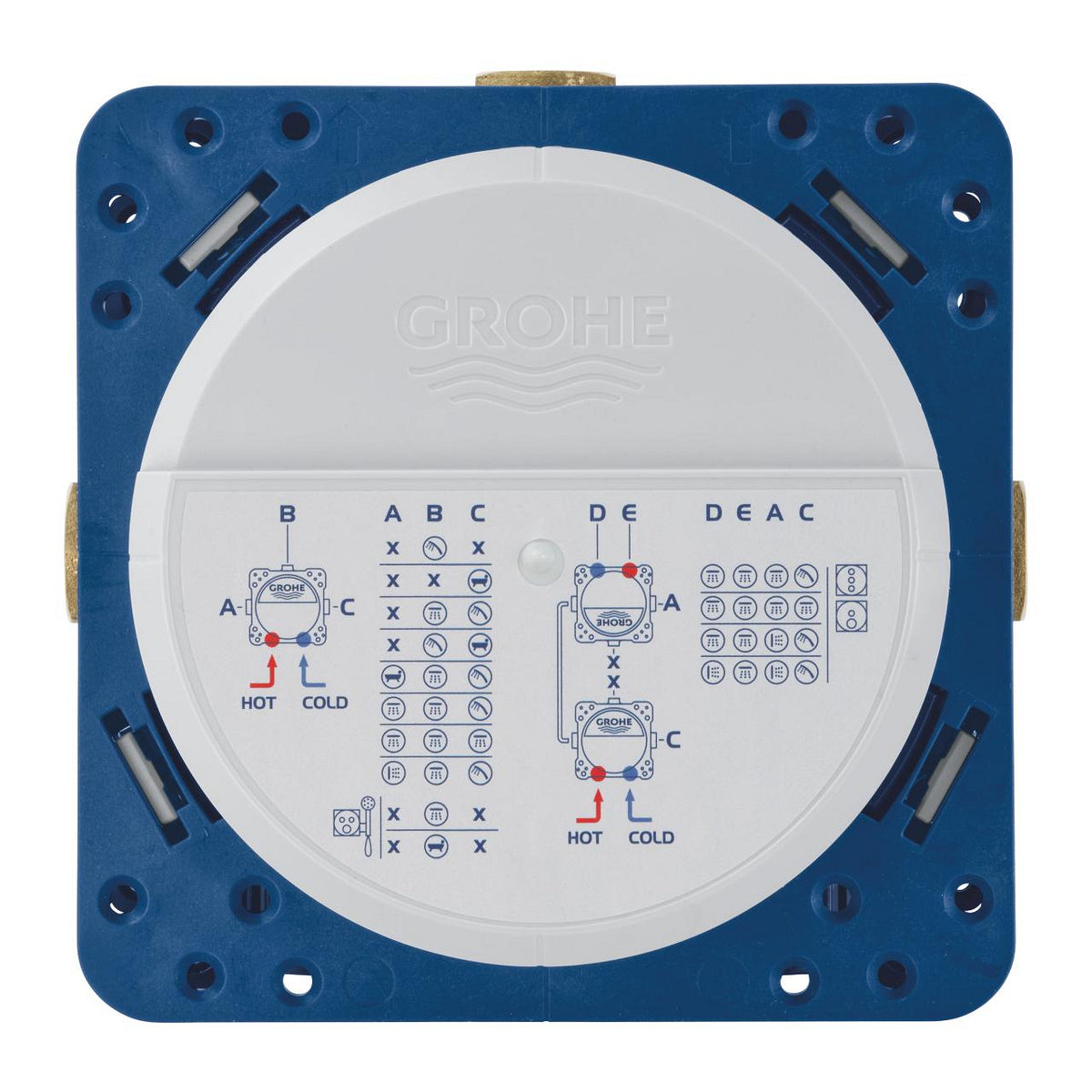 Grohe G R O H E  Rapido  Smart Box Iç Gövde Universal Giriş Kutusu, 1/2 - 35604000