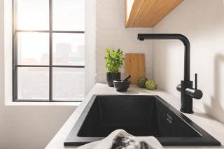 Grohe G R O H E  Blue  Pure  Minta Filter Faucet With  Pull- Out Spout - 30590KF0