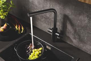 Grohe G R O H E  Blue  Pure  Minta Filter Faucet With  Pull- Out Spout - 30590KF0