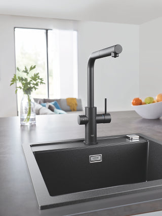 Grohe G R O H E  Blue  Home L-Spout Starter Kit With  Pull- Out Spout - 31539KS0
