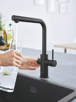 Grohe G R O H E  Blue  Home L-Spout Starter Kit With  Pull- Out Spout - 31539KS0