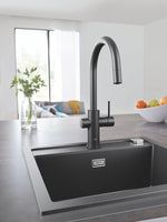 Grohe G R O H E  Blue  Home C-Spout Starter Kit With  Pull- Out Spout - 31541KS0