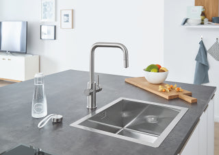 Grohe G R O H E  Blue  Home U-Spout Starter Kit With Pull-Out Mousseur - 31543DC0