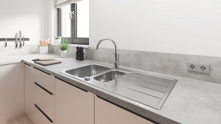 Grohe Wave  Cosmopolitan Tek Kumandalı Eviye Bataryası - 32449001
