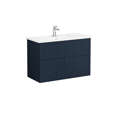 VitrA Root Groove, Vanity unit, 100 cm,two drawers 69455