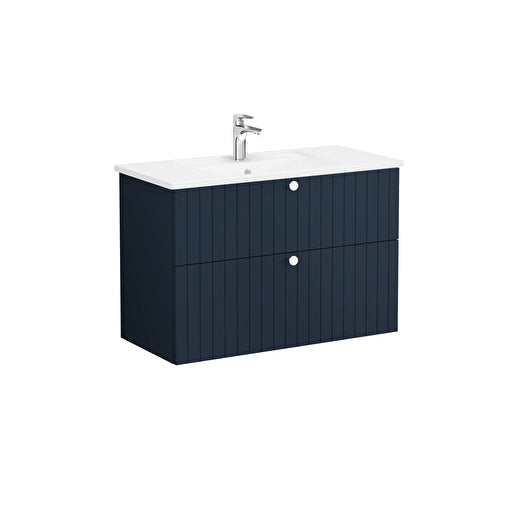 VitrA Root Groove, Vanity unit, 100 cm,two drawers 69455
