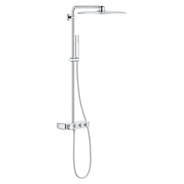 Euphoria Smartcontrol System 310 Cube Duo Duvara Monte Termostatik Bataryalı Duş Sistemi - 26508000
