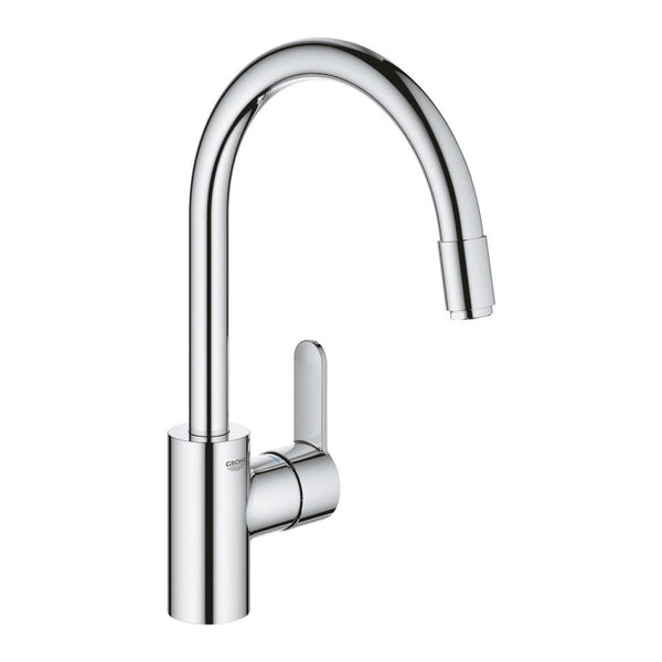 Grohe Eviye Bataryası Spiralli Tek Akış Eurostyle Krom - 31126004