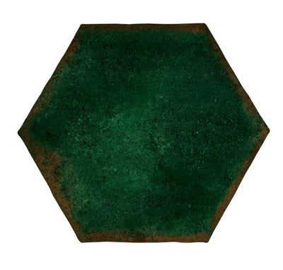 Art Mosaic Antic Hexagon 15x17 / 6"  Moss Glossy Duvar Karosu