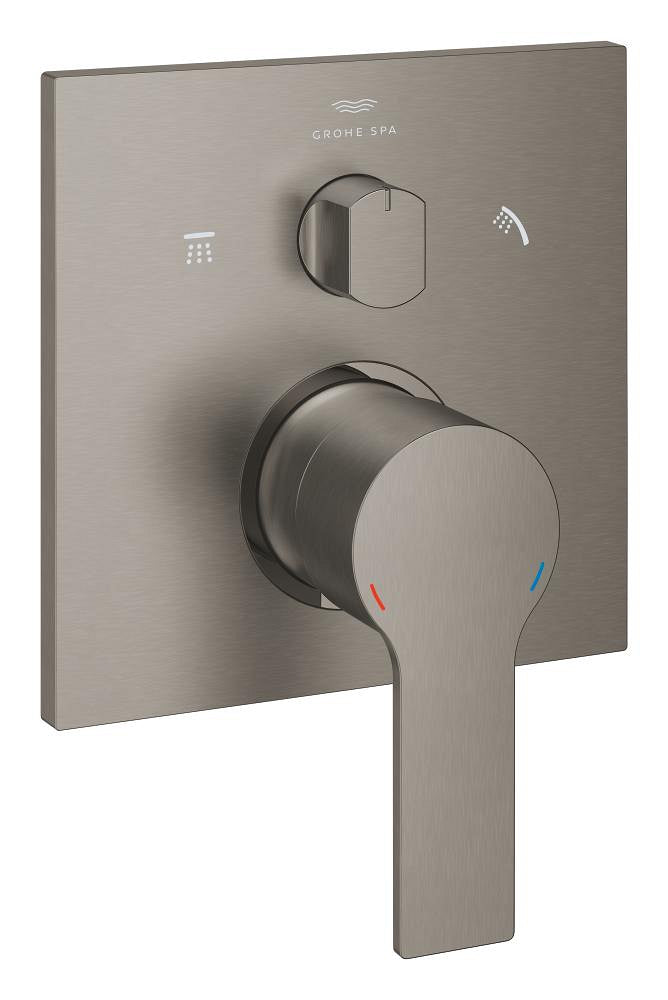 Grohe Allure встроенный смеситель для ванны (3-х ходовой, наружная часть), матовый твердый графит - 29176AL1