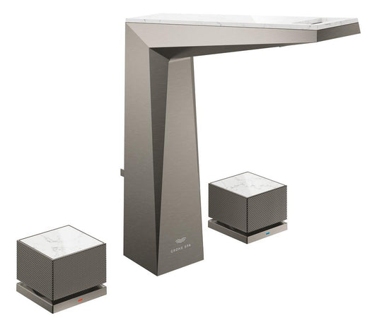 حنفية مغسلة 3 فتحات Grohe Allure Brilliant Private Collection مقاس L بتشطيب Hard Graphite غير لامع – 20671AL0