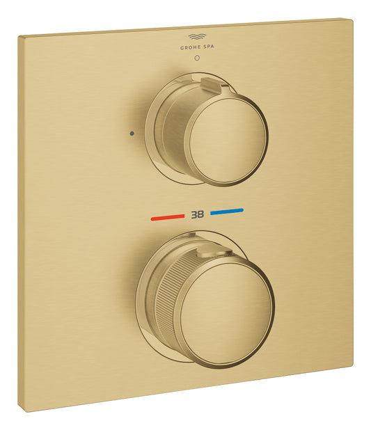 Grohe Allure Tek Valfli Akış Kontrollü, Ankastre Termostatik Duş Bataryası - 19380GN2