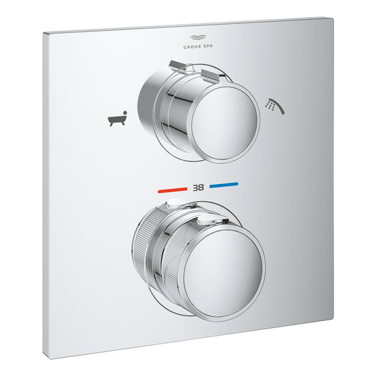 Grohe Allure Thermostat For Concealed Installation With 2-Way Diverter Hand Shower/Bath Filler - 19446002