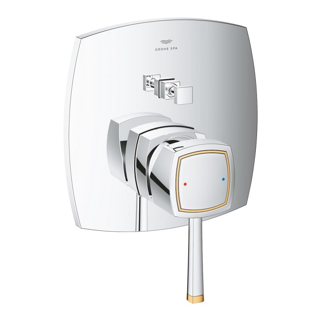 Grohe Grandera Ankastre Banyo/Duş Bataryası Krom/Altın – 24260IG0