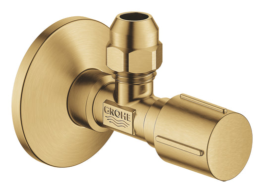 Robinet d'arrêt Grohe 1/2" finition brossée Cool Sunrise - 22037GN0
