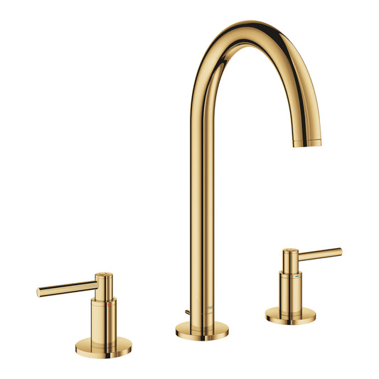 خلاط مغسلة Grohe Atrio ثلاثي الفتحات مقاس L بلون Cool Sunrise - 20649GL0
