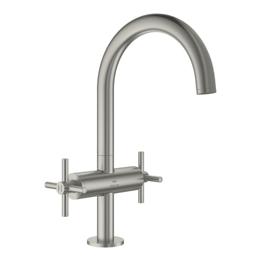 Grohe Atrio Tek Delikli Lavabo Bataryası 1/2″  L- Boyut - 21144MS0